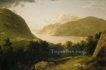 ジョン・フレデリック・ケンセット Painting - ハドソン川の風景 ルミニズム ジョン・フレデリック・ケンセット